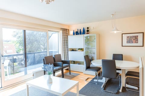 Property building, Living room, Dining area
