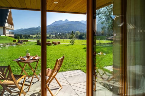 Patio, Natural landscape, Garden view, Mountain view
