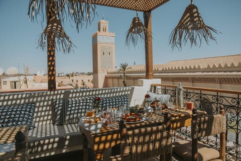 Balcony/Terrace, Dining area, Food