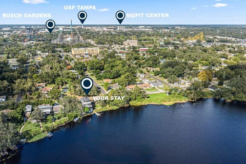 The Roller Coaster River Retreat House in Tampa