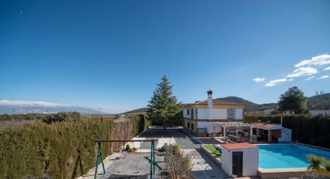 Property building, Natural landscape, Pool view