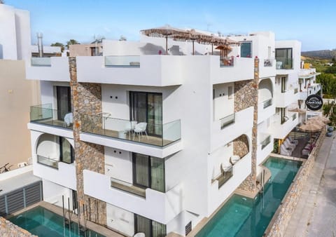 Property building, Property logo or sign, Swimming pool