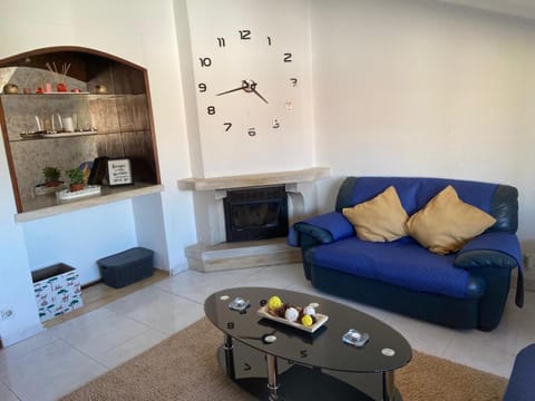 Living room, fireplace
