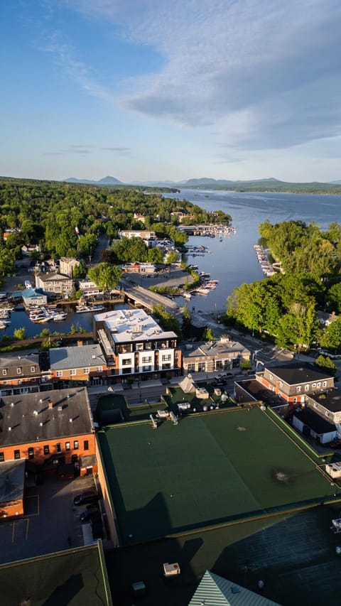 Natural landscape, Bird's eye view, Lake view