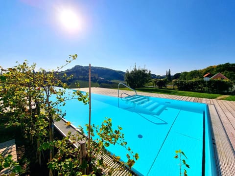 Natural landscape, Pool view, Swimming pool