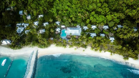 Natural landscape, Bird's eye view, Beach, Pool view, Sea view, Swimming pool
