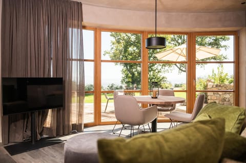 Living room, Seating area, Dining area