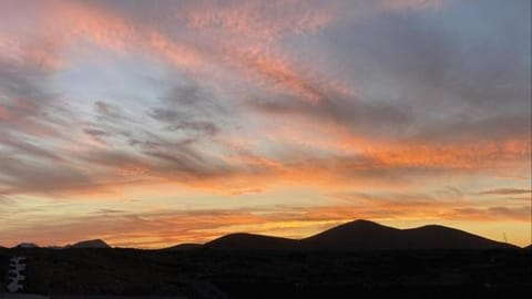 Natural landscape, View (from property/room), Mountain view, Sunset