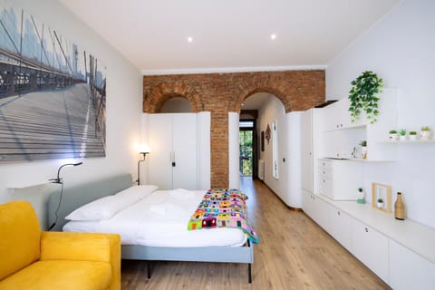 Bed, Photo of the whole room, Bedroom, wardrobe
