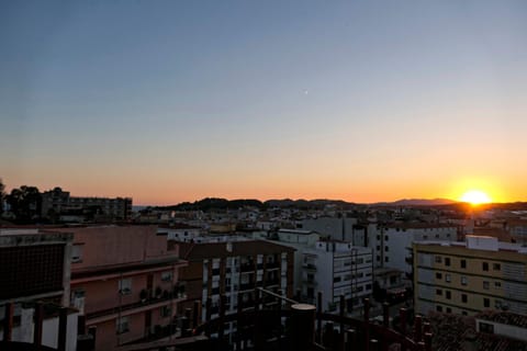 City view, Sunset