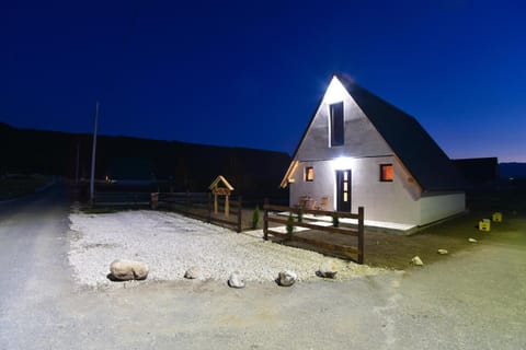 Property building, Night, Garden, Mountain view