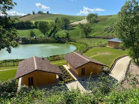 Property building, Bird's eye view, Lake view