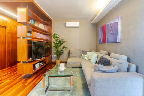 Communal lounge/ TV room, Living room, air conditioner