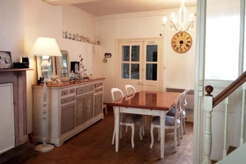 House at the foot of the castle of Fougeres House in Fougères