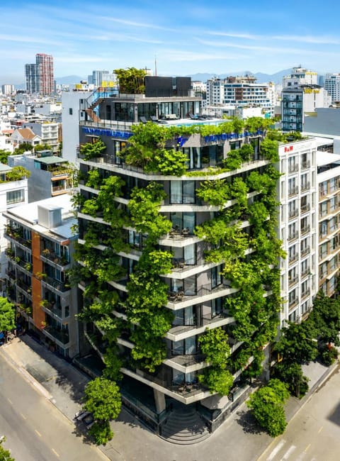 Property building, Bird's eye view, City view