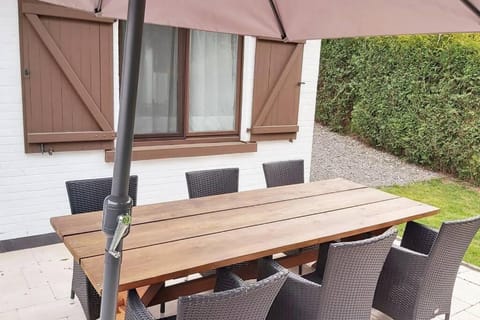 Spring, Garden, Balcony/Terrace, Dining area, Garden view