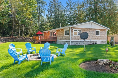 Relajate y recargate de buena vibra en nuestras cabanas de Camano Island Chalet in Camano Island