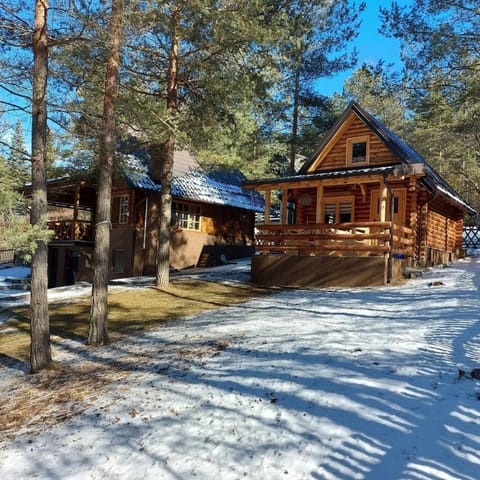 Property building, Natural landscape, Winter