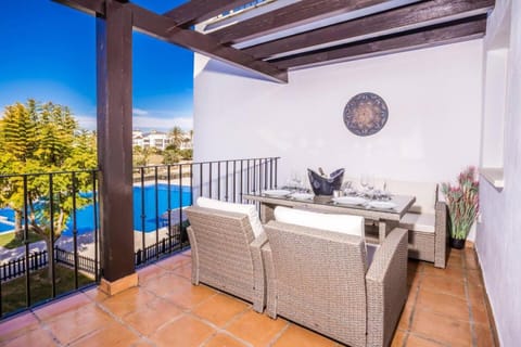 Balcony/Terrace, Living room, Swimming pool