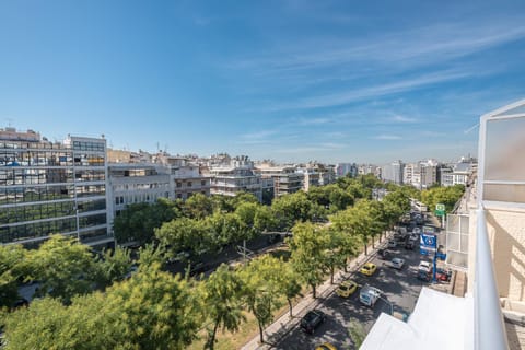 Bird's eye view, City view, Street view