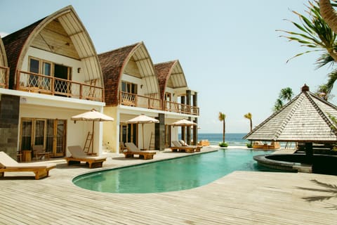 Property building, Day, Pool view