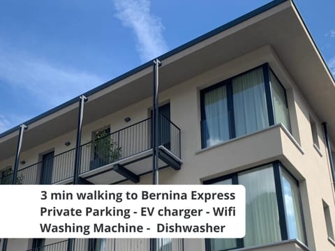 Bernina Suites - 3 mins walk to Bernina Express Apartment in Province of Brescia