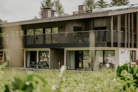 Property building, Garden view