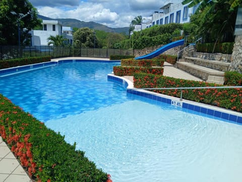 Day, Natural landscape, Garden, Garden view, Mountain view, Pool view, Swimming pool