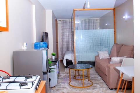 TV and multimedia, Kitchen or kitchenette, Living room, Seating area, Dining area, minibar