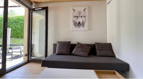 Studio rénové avec terrasse Sud idéalement situé Apartment in Combloux