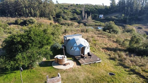 Property building, Natural landscape, Bird's eye view