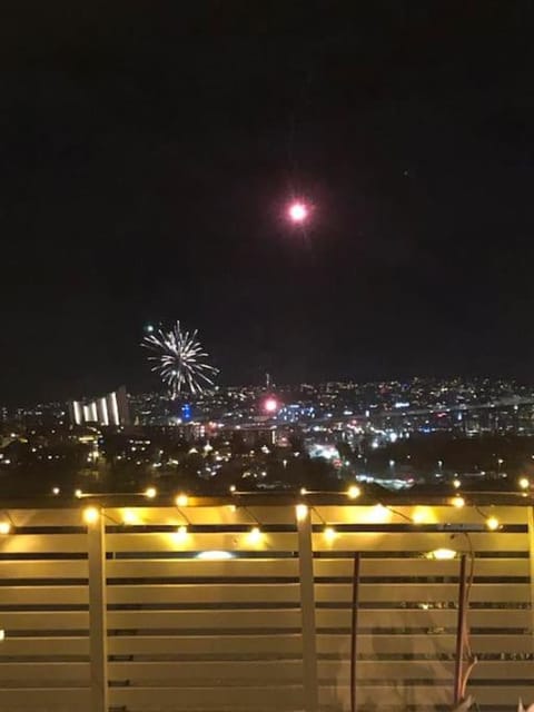 Night, City view, City view