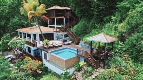 Property building, Natural landscape, Swimming pool