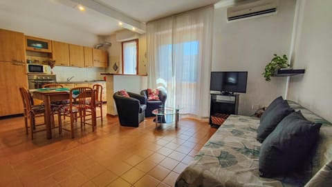 TV and multimedia, Kitchen or kitchenette, Living room, Seating area, Dining area, minibar, air conditioner