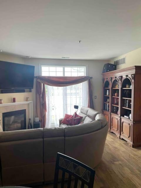 Library, Living room, flat iron