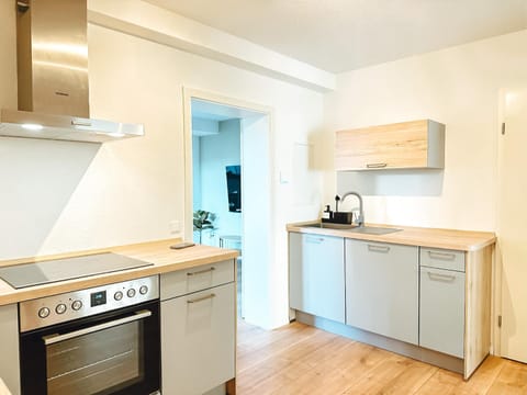 Kitchen or kitchenette, dishwasher, pet friendly, stove, toaster