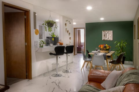 Living room, Seating area, Dining area