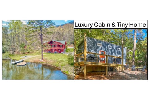 Lakefront Cabin & Cozy Lakeview Cottage Cabin in Mills River