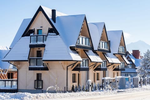 Property building, Day, Winter, Mountain view