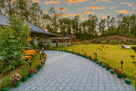 Property building, Spring, Day, Natural landscape, Garden, Garden view