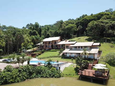 Property building, Day, Natural landscape, Garden, Garden view, Pool view, Swimming pool
