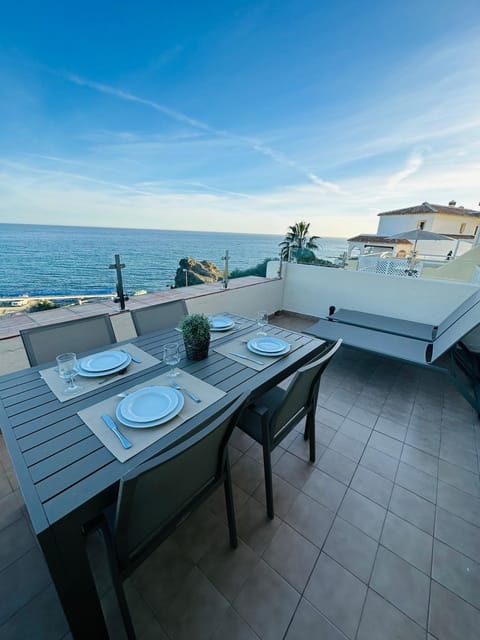 Balcony/Terrace, Dining area, Sea view