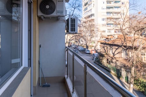 Property building, Day, View (from property/room), Balcony/Terrace, Balcony/Terrace, air conditioner