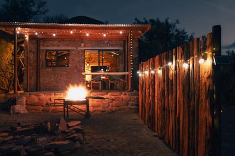 Patio, Night, BBQ facilities