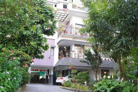 Property building, Garden view