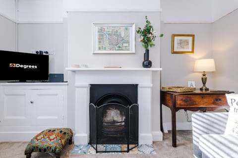 Living room, flat iron