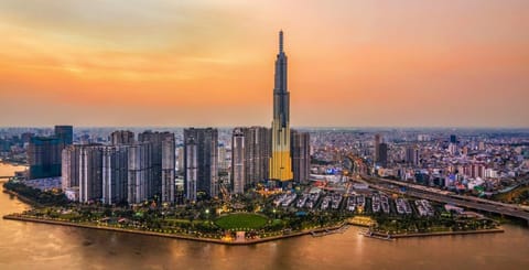 Property building, Day, Natural landscape, Bird's eye view, City view, Sunset