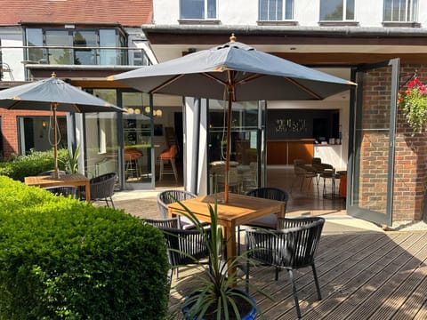 Property building, Patio