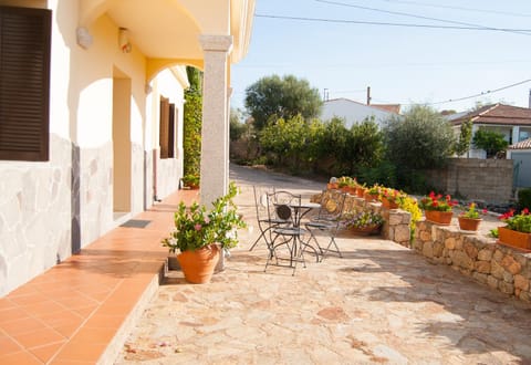 Property building, Patio, Garden, Garden view