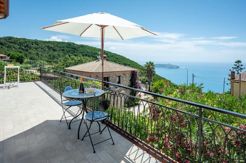 Day, View (from property/room), Balcony/Terrace, Sea view